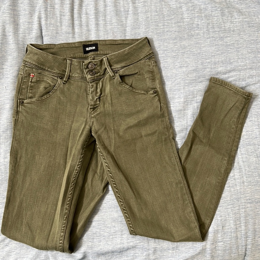 Hudson Collin flap skinny jean